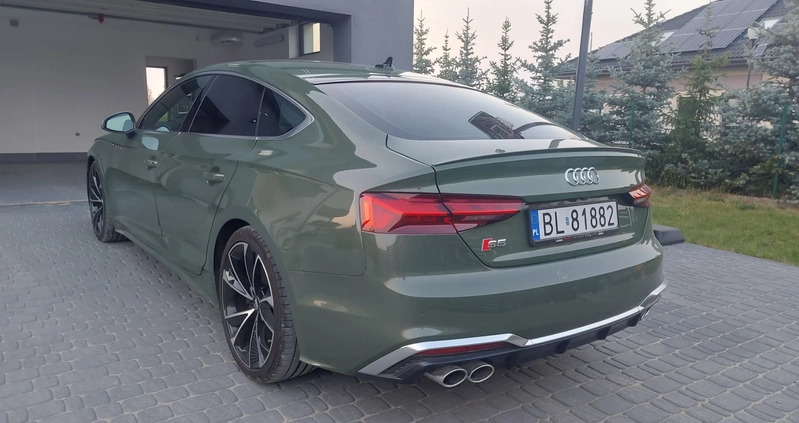 Audi S5 cena 209000 przebieg: 29350, rok produkcji 2021 z Łomża małe 232
